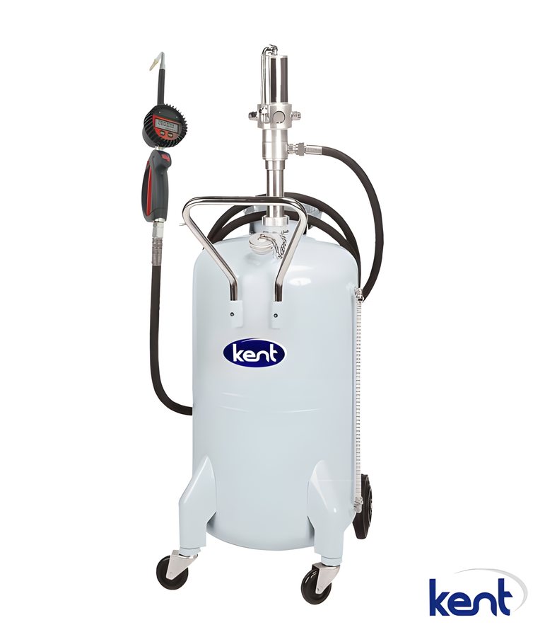 Kent 43275 — Pompalı Yağ Dolum Cihazı 75ℓ (Dijital Tabancalı)